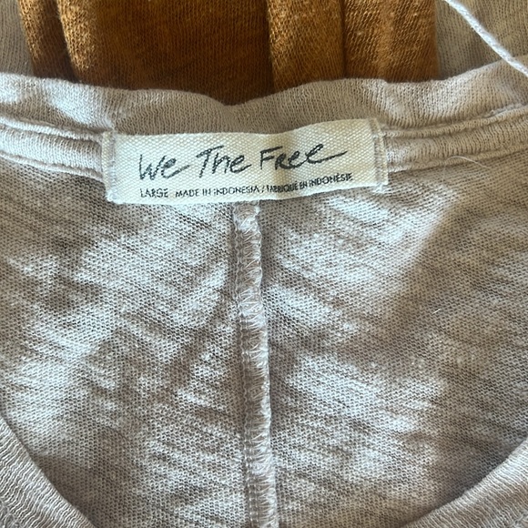 Free People long sleeve tee - Picture 7 of 7